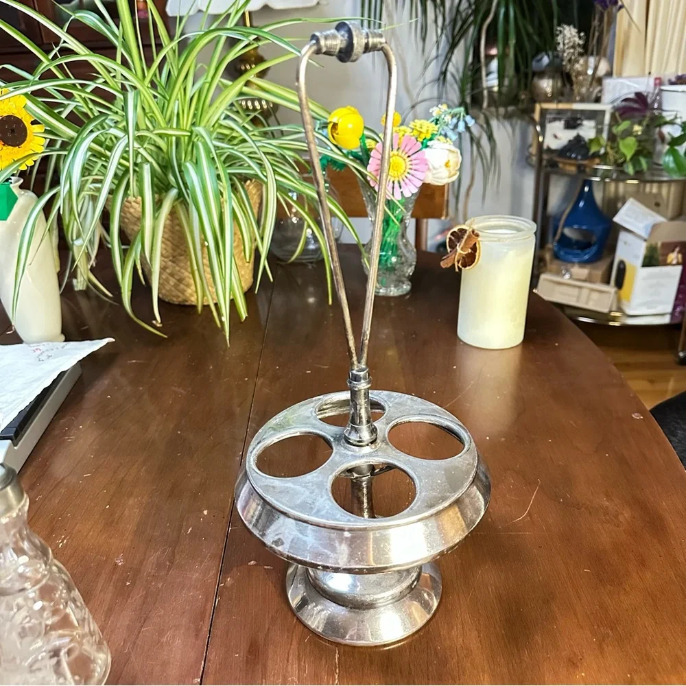 Antique Simpson Hall Miller Quadruple Plate Cruet / Castor Set – Victorian Era